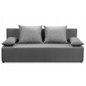    Divano BIRD Meble Basic 190 x 78 cm, tessuto, sfumature di grigio