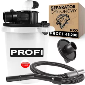 SEPARATORE A CICLONE PER ASPIRATORE POLVERI