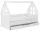  Letto giocattolo in legno LETTO SINGOLO 84 x 164 cm bianco