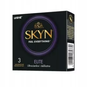  Preservativi Unimil Skyn Elite non in lattice, 3 pezzi