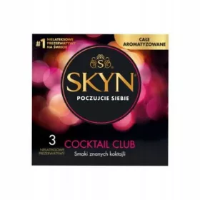    Preservativi non in lattice Unimil Skyn Cocktail Club, 3 pezzi
