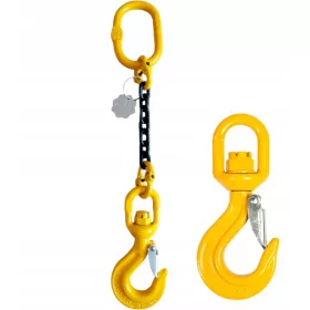 CATENA SINGOLA 1C 5.3T 1M GANCIO GIREVOLE certificato