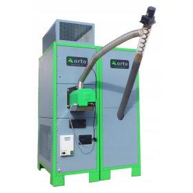    Stufa a pellet, caldaia per soffiaggio pellet, forno di soffiaggio Orte 80kW