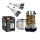 Grill barbecue elettrico Nero e rosso GH-8619 argento/grigio 1500 W