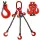 CATENA SINGOLA 3C 2.36T 3M Ganci accorciatori