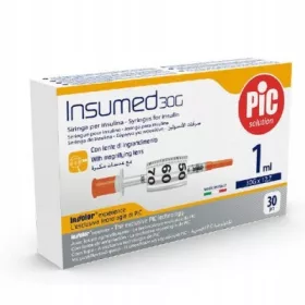  Soluzione PiC Siringhe per insulina Insumed30G