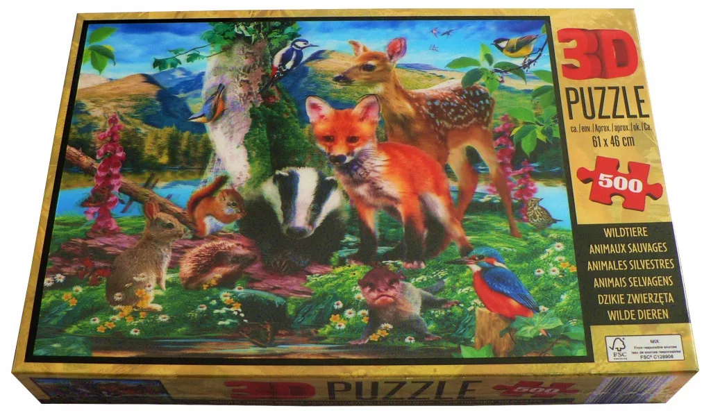 Trefl - Adorabile Gattino - Puzzle 500 Pezzi - Puzzle Fai Da Te Con