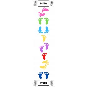  Pista di animazione Akson Center Jumping Skins 45 x 200 cm