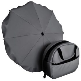    Ombrello da passeggino AS SET: BORSA + OMBRELLO DA PASSEGGINO - MASSA DI COLORI 70 cm multicolor