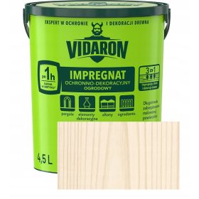  Vidaron Protettivo e Decorativo Giardino 4.5L Sbiancato