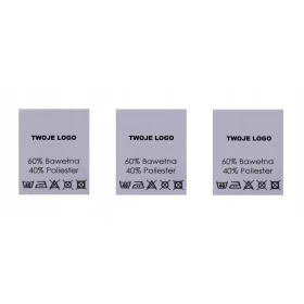 Etichette per abbigliamento 420 pz. etichette in nylon