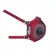  Maschera sportiva Olmed +2 filtri - bordeaux - M