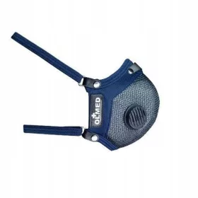  Maschera sportiva Olmed +2 filtri - blu navy - S