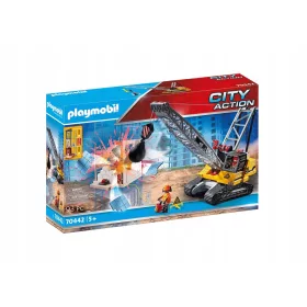  Playmobil City Action 70442 Escavatore a fune