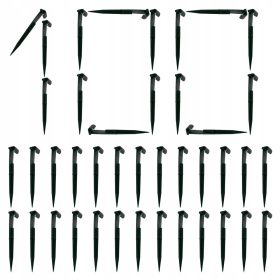    Supporti per tubi gocciolanti 100 perni da 16 mm Ancoraggi durevoli e resistenti