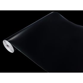    Rotolo di lamina di alluminio nero opaco per impiallacciatura di mobili, dimensioni 90 cm