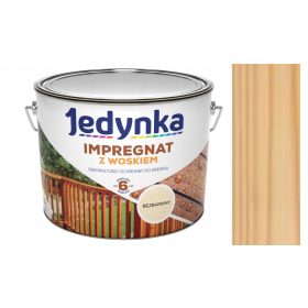   Jedynka IMPREGNANTE PER LEGNO con CERA impregnante decorativo e protettivo per esterni, incolore 10l