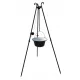  Set griglia treppiede + pentola sospesa 10 l