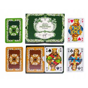  Carte Piatnik Oak Leaves Bridge Poker Whist 2 mazzi