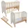  Skrzat Letto in legno LENA, 60 x 120 cm, pino
