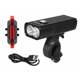  Illuminazione per bicicletta K&M E030 1000 lm USB
