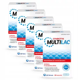 Multilac, Integratore Sostegno Microbioma, 20 Capsule