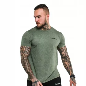  T-SHIRT FITNESS DA UOMO ALTA QUALITÀ - GymBeam M verde