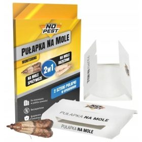   Trappola adesiva 2 in 1 per tarme di cibo e vestiti – No Pest (2 pezzi)