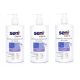 Set di 3 Gel Detergente Crema Nutriente Seni Care da 500ml ciascuno