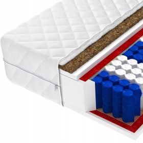    Materasso a molle insacchettate FDM Pocket T25 Cocco 120 x 200 x 17 cm H3