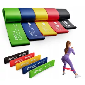  Fascia per esercizi Hop-Sport 2,5-18 kg 5 pz.