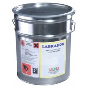 Vernice stradale LABRADOR, verde, confezione da 15 kg