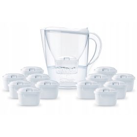  Caraffa filtrante Aqualogis Harmony 2,6 l, bianco