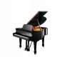  Pianoforte C. Bechstein A 160, nero lucido