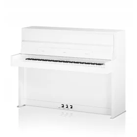 Pianoforte C. Bechstein Millenium bianco lucido + cromato