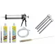  Set per il montaggio di una tenda da sole, 3 m, polistirolo, 10-15 cm