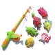  Giochi da piscina. Canna da pesca per bambini. 6 Pesce