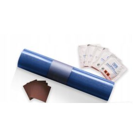Kit di Riparazione per Teli 220x32cm Colore Blu