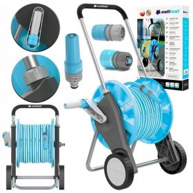 Carrello con set Compact Cellfast per tubi da 1/2".