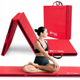  Materasso ginnico Hop-Sport rosso 180 cm x 60 cm