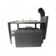  Set completo per affumicatore XXL: focolare/tubi/supporto
