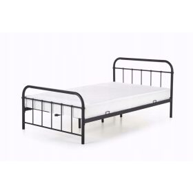  Letto matrimoniale Halmar Linda 120x200 cm nero