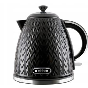  Bollitore elettrico Eldom Nela 2000 W 1,7 l nero