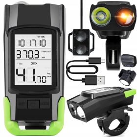    COMPUTER DA BICI PRO-SPORT 3in1 illuminazione per bicicletta batteria da 800 lm