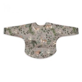    Bavaglino grembiule Baby Steps Sfumature di marrone e beige, Sfumature di verde