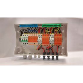 Quadro fotovoltaico DC/AC 1000V Fotovoltaico 2 stringhe