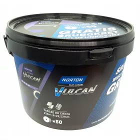 Dischi da taglio Norton Vulcan 230 x 1,9 x 22,2 mm 50 pezzi