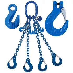 CATENA SINGOLA 4C 5.3T 2M G100 GANCI ACCORCIATI