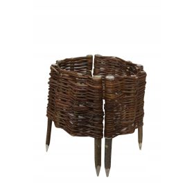  Palizzata in vimini, bordo circolare, diametro 30 / 15 [cm]