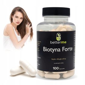   Biotina Forte 10 mg da BetterMe - Capsule per Capelli, Pelle e Unghie